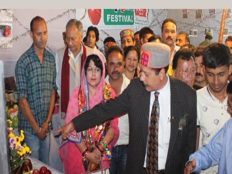 inaugration of Manali apple festival 